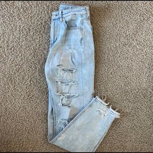 AE High Rise Mom Jeans